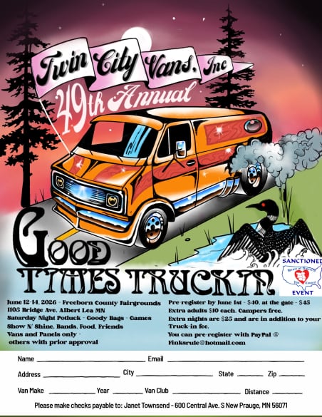 Twin City Vans 49th Annual Good Times Truckin